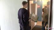 Watch video sex new Schlankes Teen aus Hamburg wird vom Paketzusteller beim masturbieren ueberrascht und gefickt German Roleplay