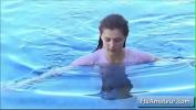 Watch video sex hot Amazing hot babe massage her natural boobs after a swim in her outdoor pool in IndianSexy.Net