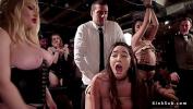 Download video sex 2021 Huge tits blonde mistress controls her slaves at orgy party who hard fucked and licked who hard fucked and licked HD in IndianSexy.Net