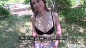 Free download video sex 2021 Sexy Meggie gets nailed by the agent in the woods to have the job online high speed