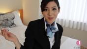 Watch video sex 2021 Pretty Japanese flight attendant has a secret desire to get banged hard for huge facial Mp4