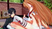 Video sex new Kirito gets a blowjob from Asuna comma then fucks her hard on the bed period online - IndianSexy.Net