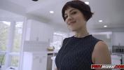 Watch video sex Stepmom Jessica Ryan giving her stepsons his breakfast fucking her milf twat over the kitchen counter high speed