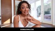 Free download video sex new Ebony teen Sarah Lace sneaks into stepbros room for some cock HD