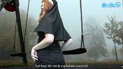 Video sexy hot Big Tits Bess Breast in nun costume masturbates high speed