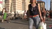 Free download video sex hot Big boobs blonde Romanian babe Alice Romain is used as beer holder in public street then naked bound rough fucked by big dick Steve Holmes HD