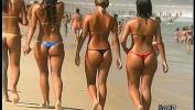 Download video sex hot Brazilian and Italian girls in thong bikinis HD