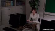 Video sex Office worker getting some juice up as her work gets boring HD online