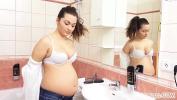 Video sex new Missy pauses to admire her pregnant body in the bathroom mirror excl high quality