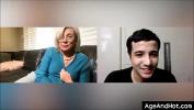 Video sex new Skype sex between grandma and grandson HD