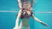 Video porn Nina goes naked in the public pool fastest of free