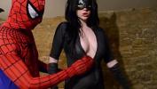 Download video sex new Catwoman takes spiderman acute s web on her big tits fastest